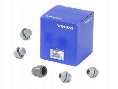 VOLVO S40 PUERCAS TORNILLOS ZABEZPIECZAJACE LLANTAS CON  