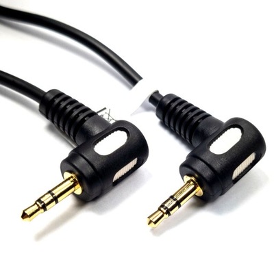 KABEL AUX JACK-JACK 3,5 STEREO 3M VITALCO kątowy