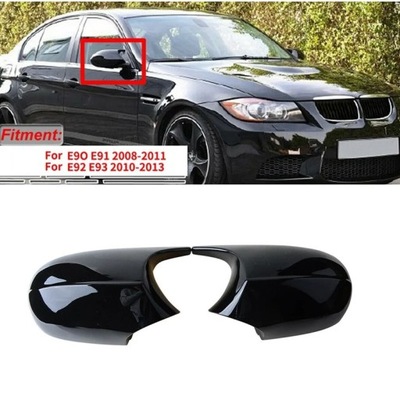 2 PIEZAS ESPEJO FORRO AL BMW E90 E91 2008-2011 E92 E93 2010-2013 M3 STYL  