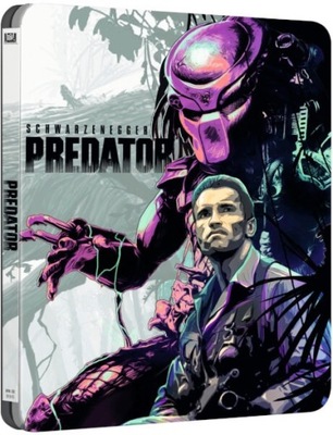 PREDATOR Schwarzenegger 3D+2D Blu-Ray Steelbook