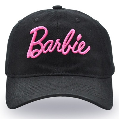 Barbie haftowana czapka z daszkiem czapki różowy