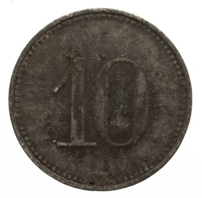 KITZINGEN 10 PF 1917 ROK st.3 cynk