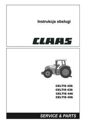 CLAAS CELTIS 426, 436, 446, 456 - MANUAL PL  