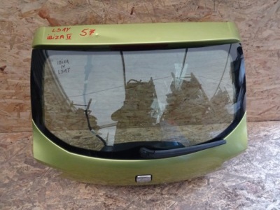 Крышка багажника задняя багажника seat ibiza iv 4 6j 3d 08- ls1t фото №1