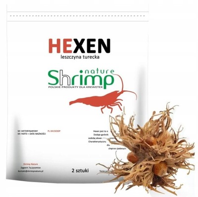 Shrimp Nature Hexen - Leszczyna turecka 2szt.