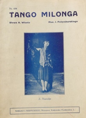 TANGO MILONGA – Włast/Petesburski 1930