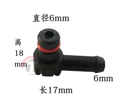 ДИЗЕЛЬ INJECTOR TUBE PIPE OIL RETURN JOINT TWO WAYS THREE SINGLE CH~27983