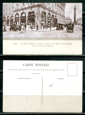 K22936)Francja: Paris, Place Vendome