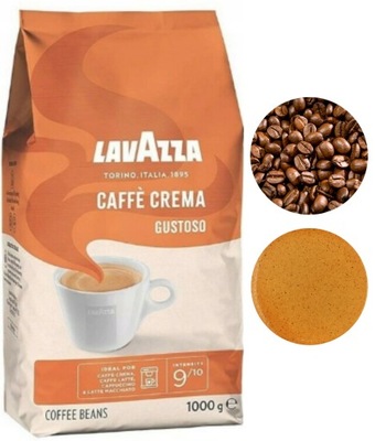 LAVAZZA Caffe Crema Gustoso - Kawa ziarnista 1kg