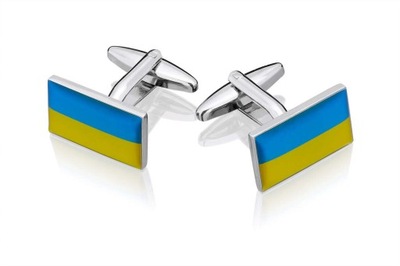 Spinki do mankietów X2 Flaga Ukraina