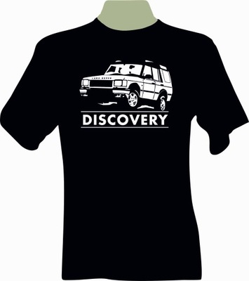 KOSZULKA T-SHIRT CON NADRUKIEM LAND ROVER DISCOVERY  