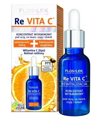 FLOS REVITA C Koncentrat p/oczy 30ml