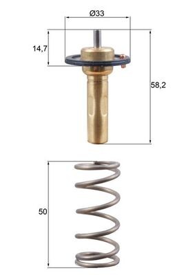 TERMOSTATAS FORD 89C 1,6ECOBOOST/TCI VOLVO TX26589D 