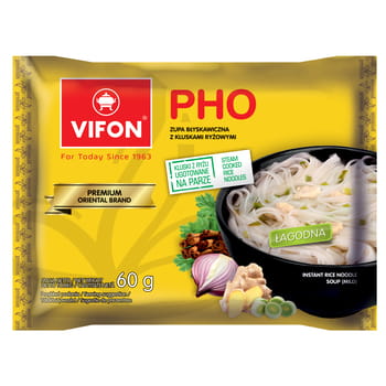 Zupa wietnamska PHO z makaronem ryżowym Vifon Prem