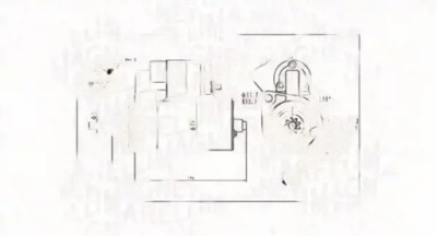 Стартер 063720713010 magneti marelli фото №1