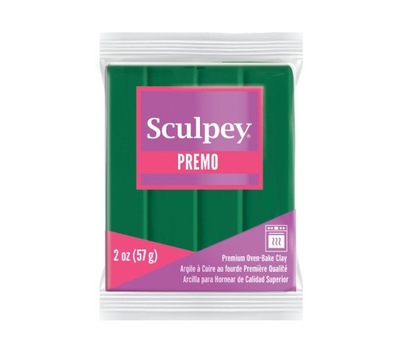 Sculpey PREMO leśna zieleń - 5 szt. - 5 szt