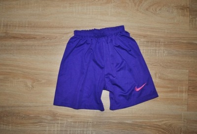 NIKE sportowe spodenki FC BARCELONA 140-152 BDB