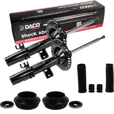 Амортизатори + відбійники + подушки безпеки перед x2 renault clio ii daco germany фото №1