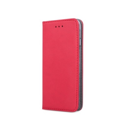 Etui z klapką smart book do Apple iPhone 7 8 SE 2020 SE 2022 czerwony