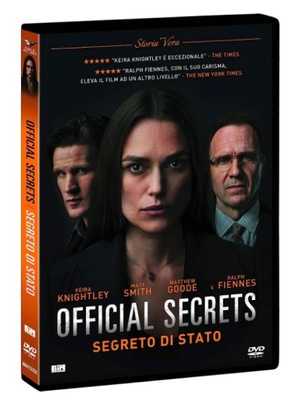FILM OFFICIAL SECRETS - SEGRETO DI STATO DVD
