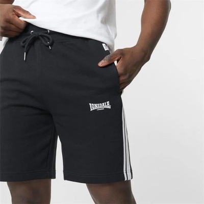 LONSDALE Stripe Męs.SZORTY DRESOWE tu 3XL _33683