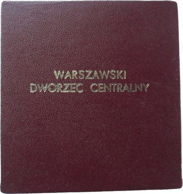 Warszawski Dworzec Centralny medal