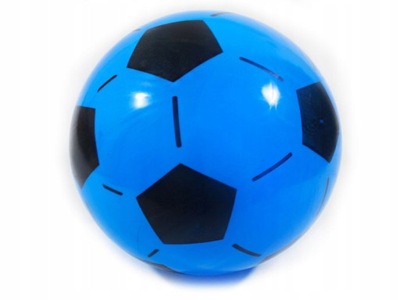 PIŁKA GUMOWA OGRODOWA PLAŻOWA FOOTBALL BIEDRONA PIŁKA NOŻNA GRA 23 CM