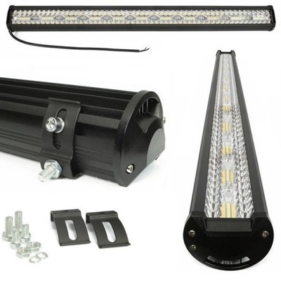 VIGA DE TECHO DOSWIETLAJACA 660W DIODO LUMINOSO LED 4X4 APAGADO ROAD  