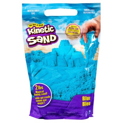 Piasek kinetyczny Kinetic Sand: Żywe Kolory niebieski