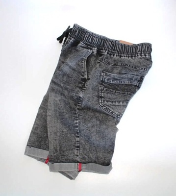 Spodenki jeans czarne/ szare Perfekt 170