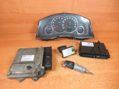 Бортовой компьютер набор стартовый opel meriva a 1,3 cdti 55198927 by mjd6o2.m1 hw03d фото №1