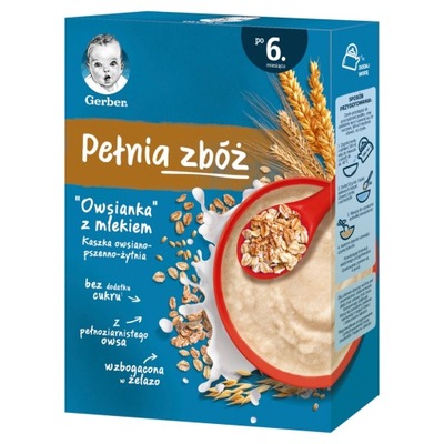 NESTLE PEŁNIA ZBÓŻ kaszka pszenno-żytnia 200g