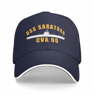 Czapki USS Saratoga Cva 60 czapka bejsbolówka Uni