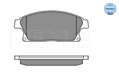 КОЛОДКИ HAM ПЕРЕД MEYLE OPEL ASTRA J 1.7 CDTI