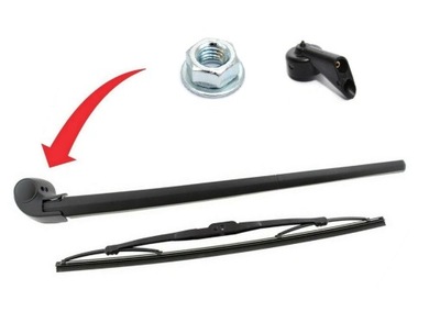 Важіль + двірник задня + омивач audi a4 b6 b7 фото №1