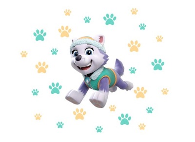 Naklejki na ścianę PSI PATROL Paw Patrol EVEREST