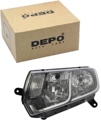 Фара лампа передня ліва dacia sandero ii logan ii 2012- фото №1