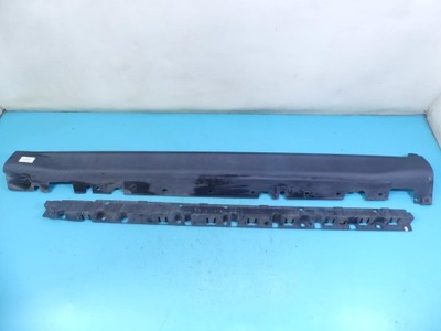 Молдинг поріг ліва kpl bmw x5 e70 lift фото №1