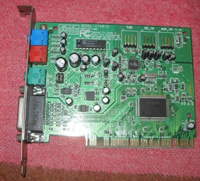 CREATIVE SOUND BLASTER CT4810 PCI