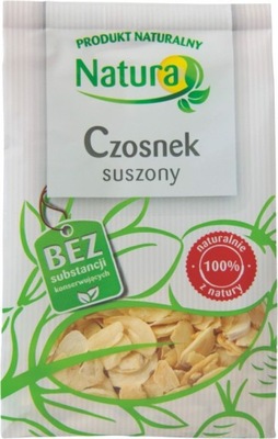 PolBioEco Czosnek Suszony Płatki 80g