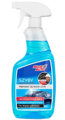 MOJE AUTO Preparat do mycia szyb 650ml 19-049