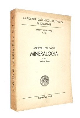 Mineralogia część 1 Andrzej Bolewski *