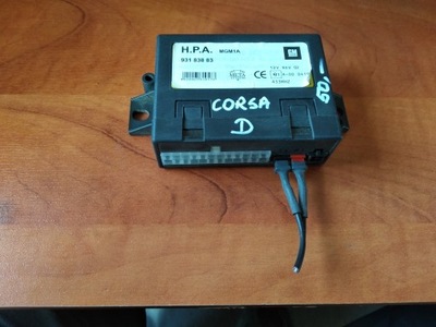 Модуль сигналізація opel corsa d 93183883 фото №1