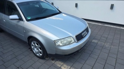Капот крышка двигателя audi a6 c5 1997-2004 цвет ly7w фото №1
