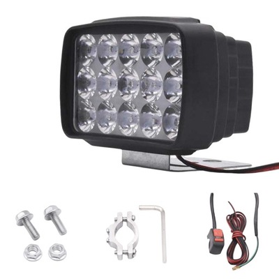 15 LEDs Super motorcycle headlight