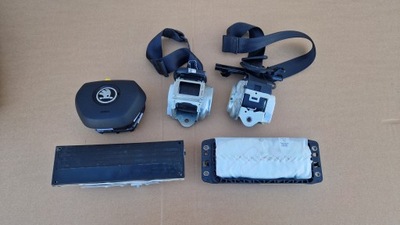 Подушки безопасности ремни skoda octavia iv 4 оригинал ideał комплект фото №1