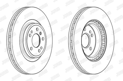 JURID 563002JC-1 ДИСК ТОРМОЗНОЙ