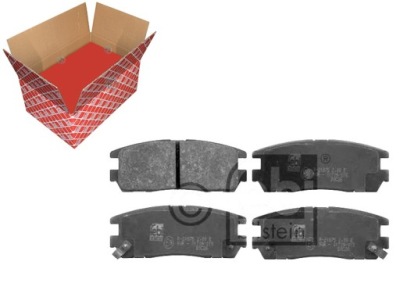 Febi bilstein 16641 набір гальмівних колодок гальмівних, гальма дискові фото №1