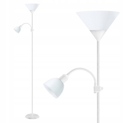 Lampa podłogowa stojąca czytanie nocna 180cm 60W