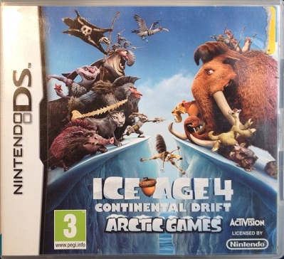 ICE AGE 4 CONTINENTAL DRIFT ARCTIC GAMES DS